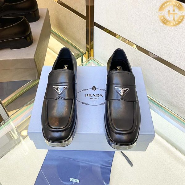 Giày lười Loafer Prada hàng hiệu siêu cấp PR004