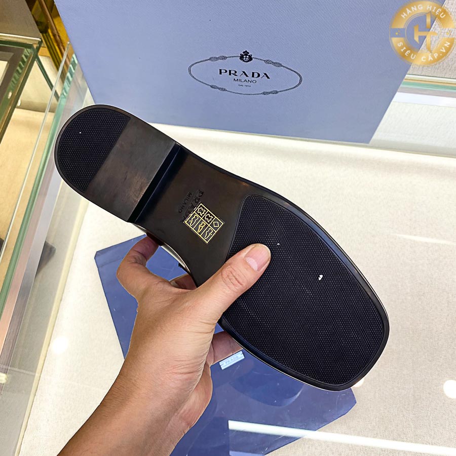Quyền lợi khi mua giày lười Loafer Prada nam hàng hiệu siêu cấp PR009