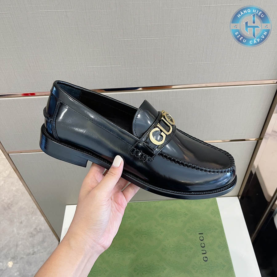 Giá thành hợp lí của giày lười Loafer Gucci nam siêu cấp like auth GCQ19