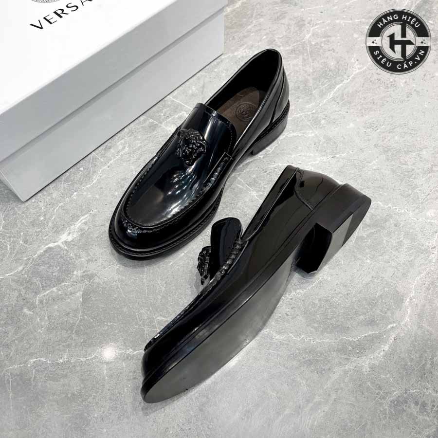 Giá thành hợp lí của giày lười Versace hàng hiệu like auth VS008