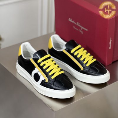 Đôi giày Salvatore Ferragamo với thiết kế độc đáo là một lựa chọn tuyệt vời cho những người yêu thích phong cách thời trang năng động