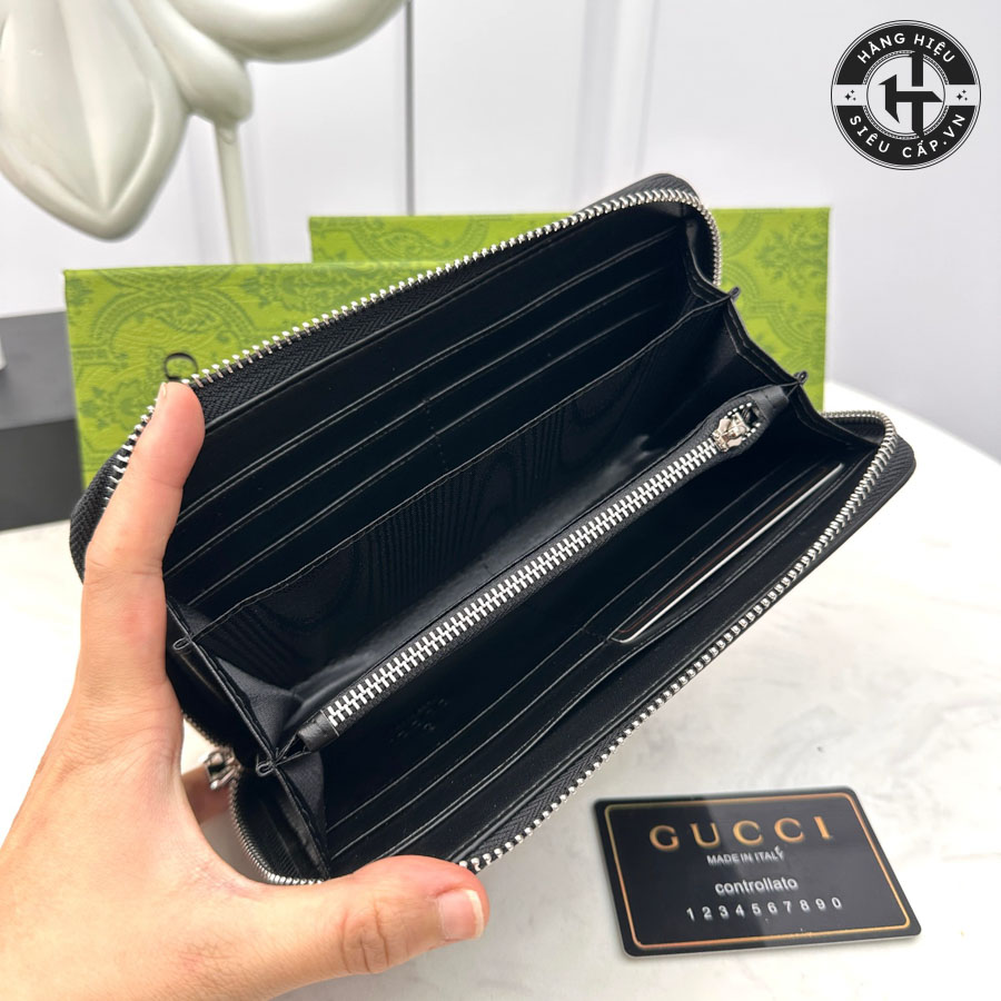 Quyền lợi khi mua ví dài cầm tay Gucci nam hàng hiệu like auth VG23