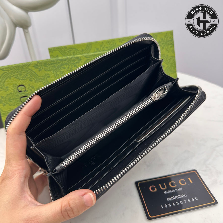 Quyền lợi khi mua ví dài cầm tay Gucci nam hàng hiệu like auth VG22