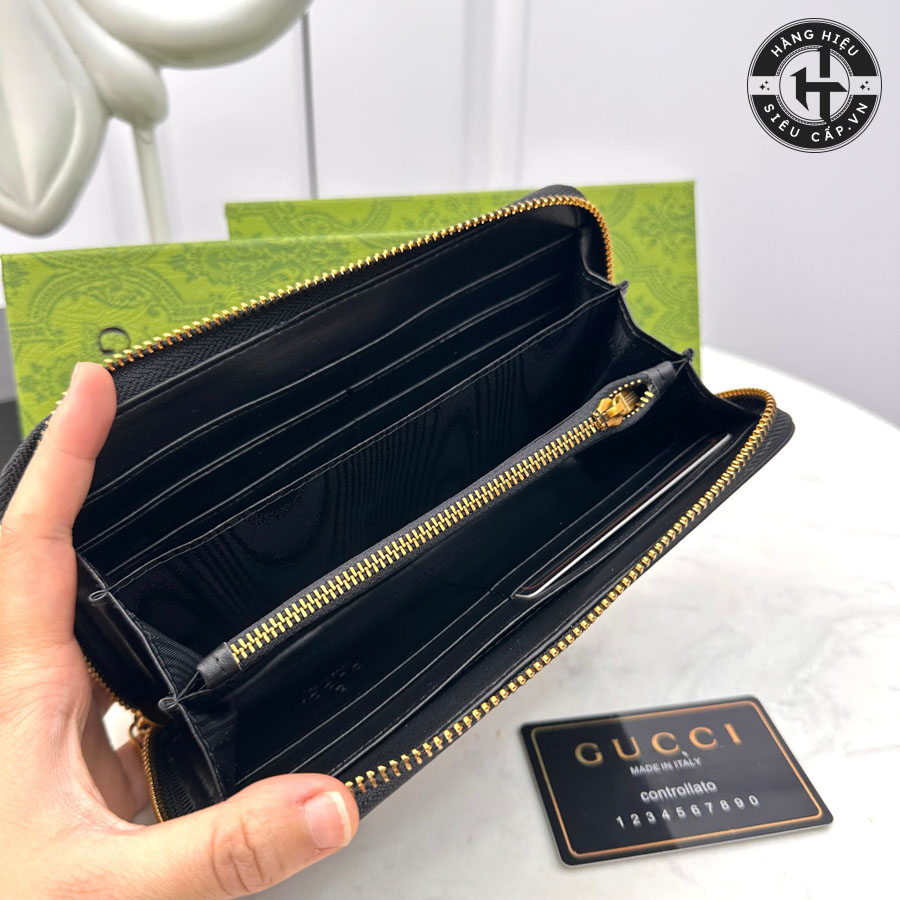 Quyền lợi khi mua ví dài cầm tay Gucci nam like auth VG21