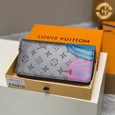 Ví dài cầm tay Louis Vuitton hàng hiệu like auth BLV27