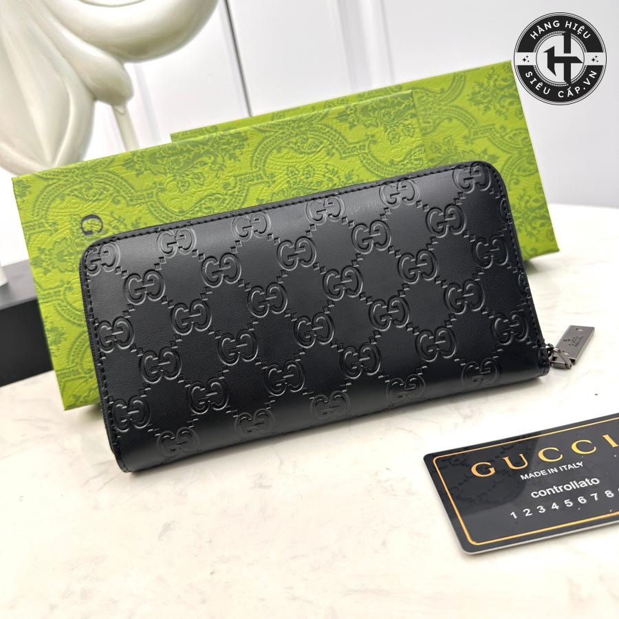 Giá thành phải chăng của ví dài cầm tay nam Gucci like auth VG24