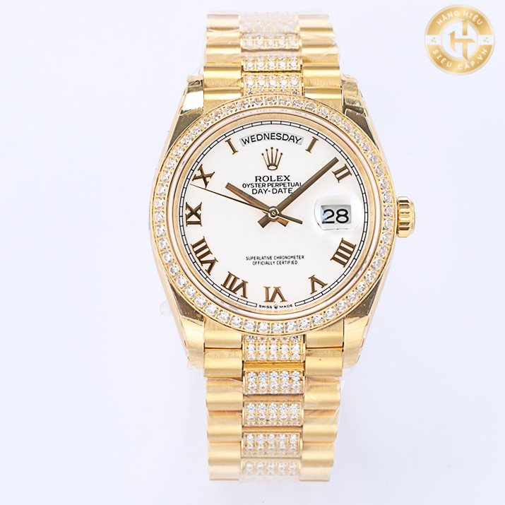 Đồng hồ Rolex Replica 1:1 Day Date M228238-0042 Gold 18K 2024