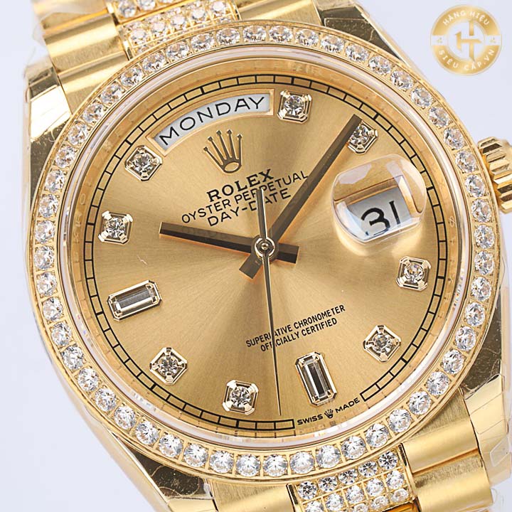 Đồng hồ Rolex Super Fake 1:1 Day Date M228348RBR-0002 2024