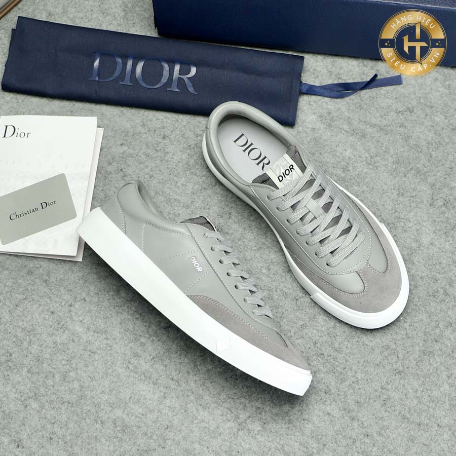 Gam màu ghi xám trung tính trên giày Dior thể thao siêu cấp dễ phối đồ