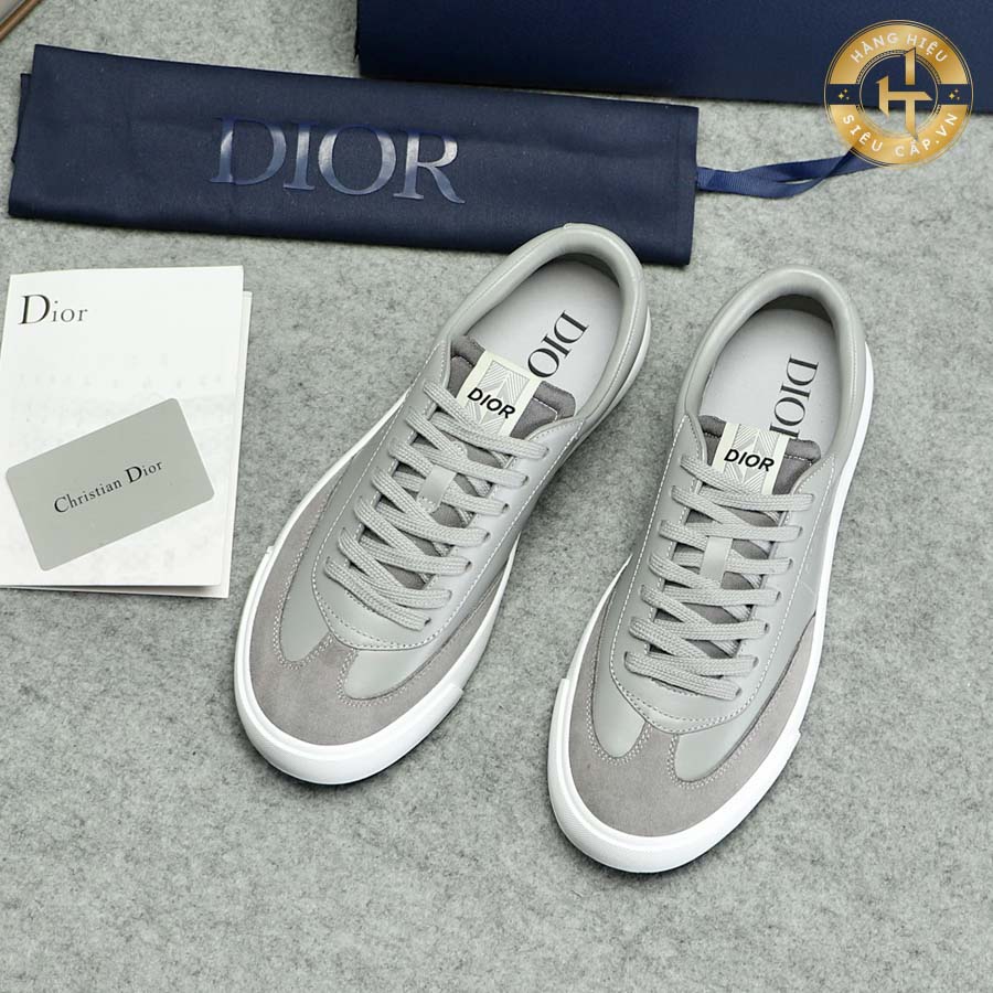 Thiết kế đơn giản nhưng vẫn rất năng động của giày thể thao nam cao cấp Dior