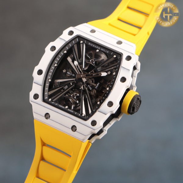 Đồng hồ Richard Mille Replica 1:1 RM 012-01 Yellow Straps 2024