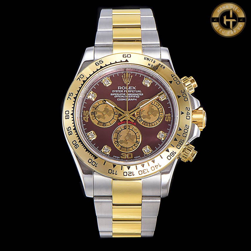 Đồng hồ Rolex 1 1 Cosmograph Daytona Ref.116508-001 Demi Gold 2024
