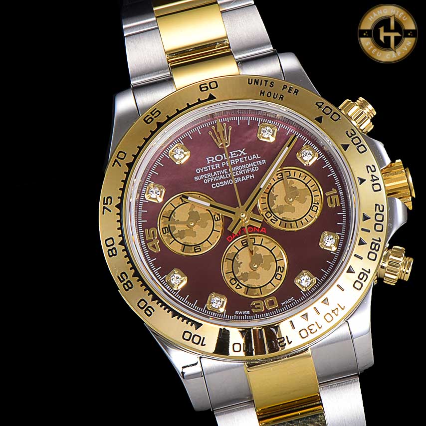 Đồng hồ Rolex 1 1 Cosmograph Daytona Ref.116508-001 Demi Gold 2024
