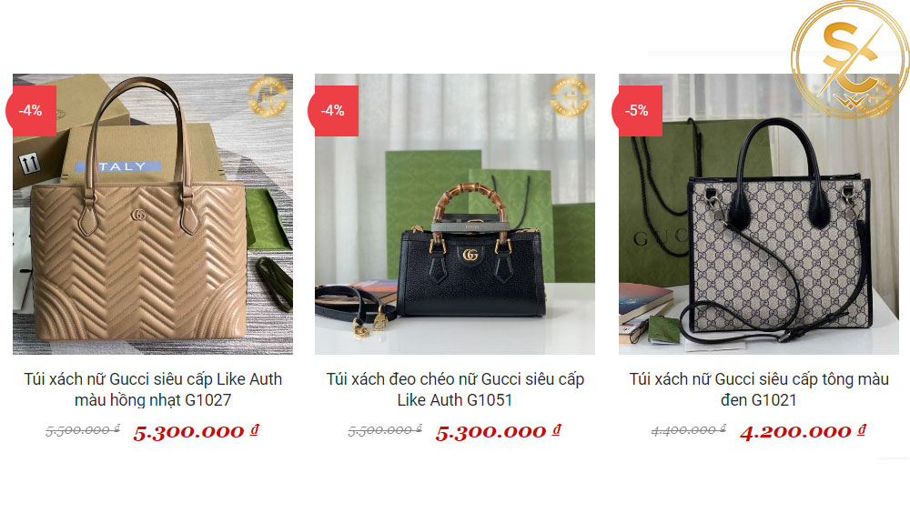 Giá thành túi Gucci tại Hàng Hiệu Siêu Cấp