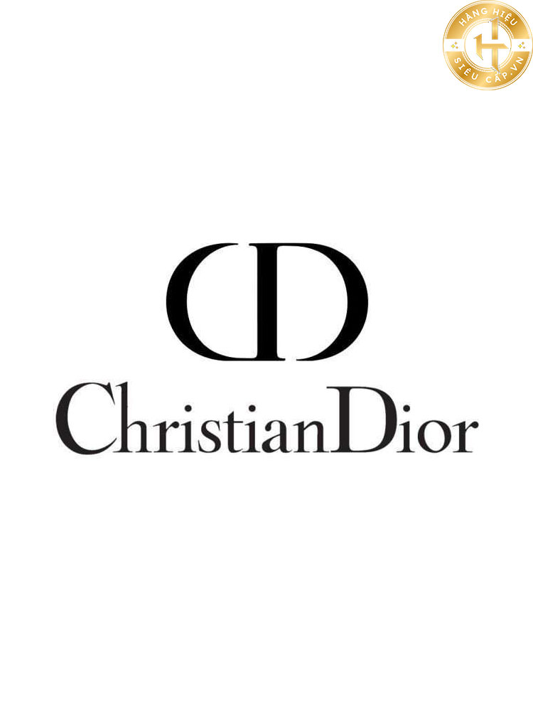 Logo cũ của Dior sử dụng một biểu tượng là hai chữ D đối xứng và dòng chữ đầy đủ của tên thương hiệu.