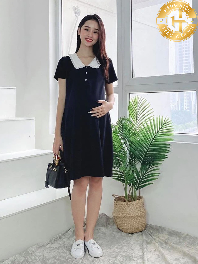 Váy bầu thời trang thiết kế mặc tết 2023 mẫu mới freesize dưới 70kg chất  nhung | Shopee Việt Nam