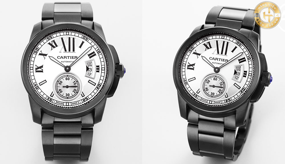 Đồng hồ Cartier Rep 1:1 cao cấp được thiết kế để đạt đến mức độ tương đồng cao với các mẫu chính hãng với mức độ chính xác lên tới 98% - 99%.