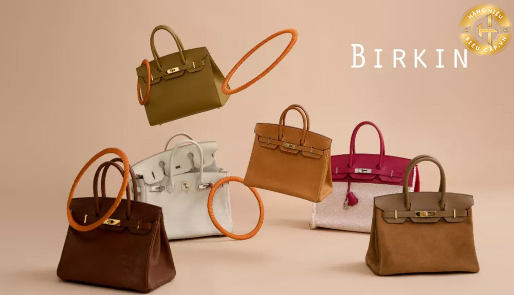 Túi xách Hermes Birkin đa dạng về chất liệu và màu sắc