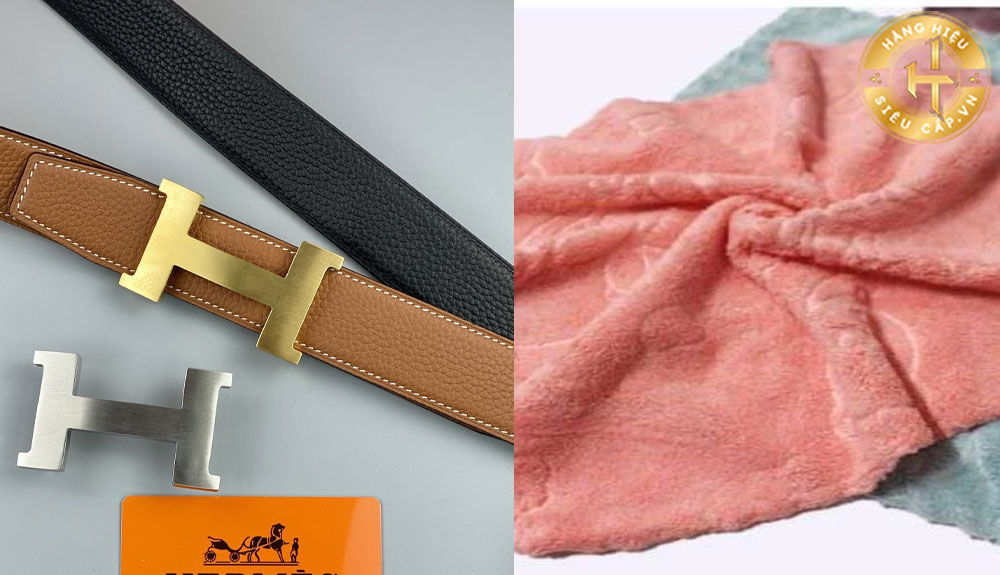 Đối với thắt lưng Hermes hàng hiệu, bạn nên sử dụng khăn mềm ẩm để nhẹ nhàng lau sạch bề mặt