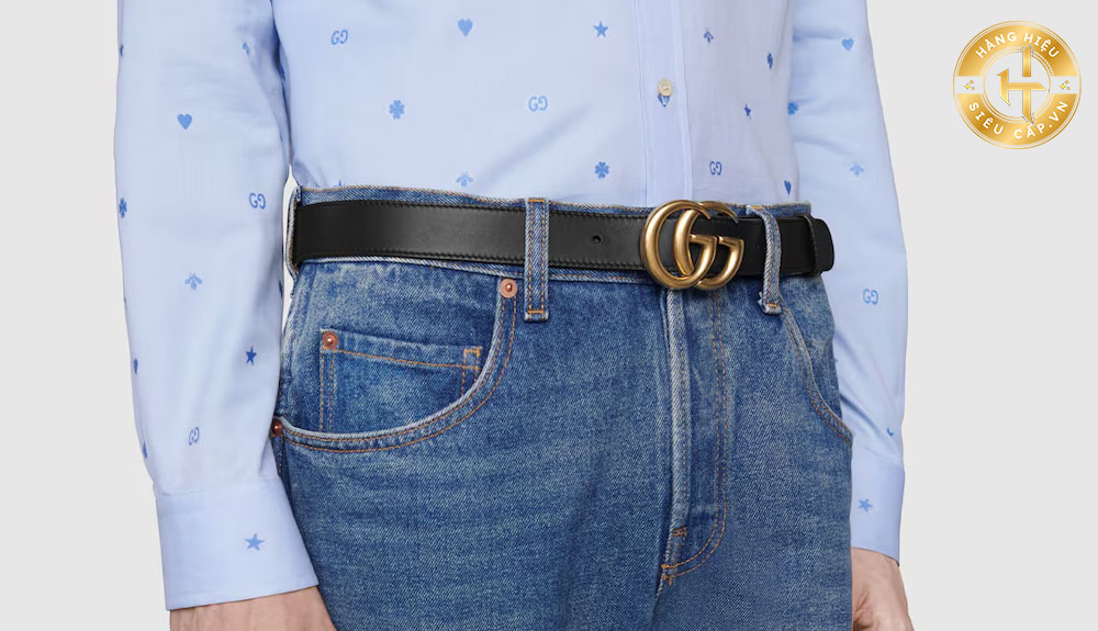 Cách chọn size thắt lưng Gucci theo size quần
