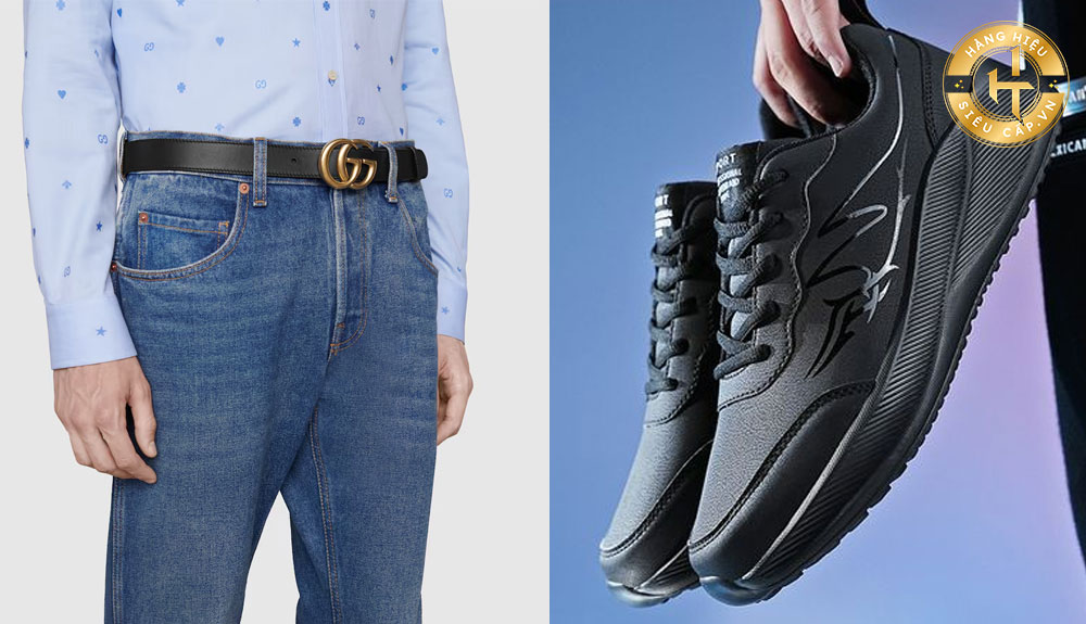 Một nguyên tắc cơ bản khi đeo thắt lưng Gucci đúng cách là phối giày và dây đeo thắt lưng Gucci cùng tông màu