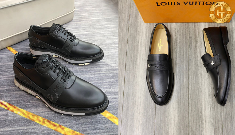 Giày Louis Vuitton đen Like Auth - Sự lựa chọn tuyệt vời cho mọi tín đồ thời trang