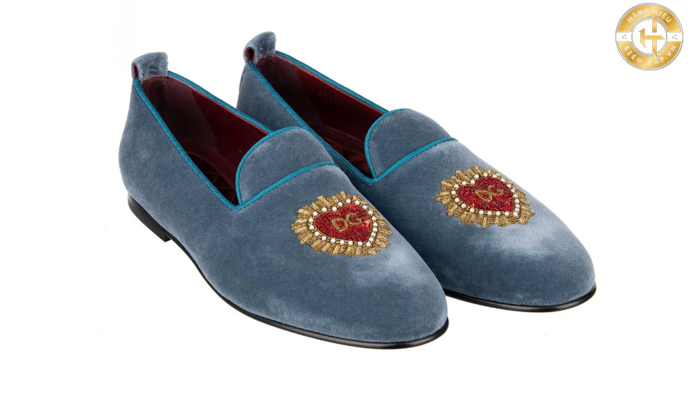 Giày lười Dolce & Gabbana Embroidered Loafers