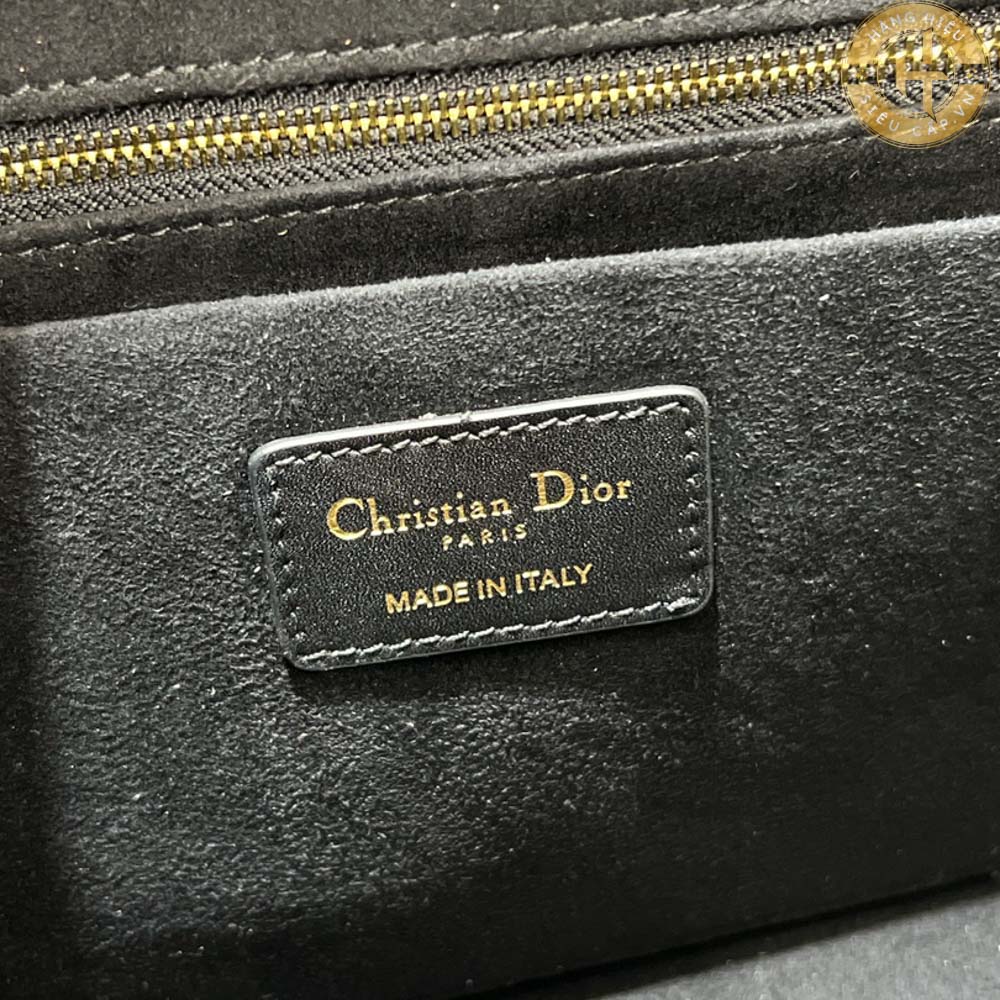Túi xách Dior cận chính hãng Book Tote Hàng Hiệu màu đen T008 2024