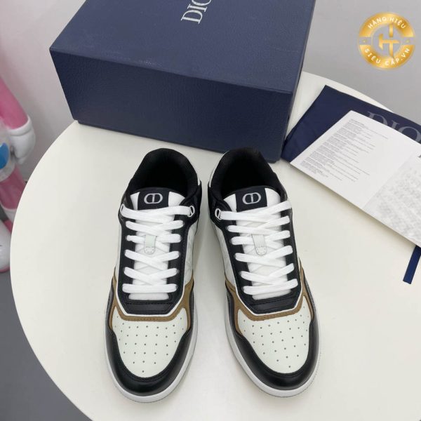 Giày Dior hàng hiệu siêu cấp màu trắng phối đen thể thao 1002 2024