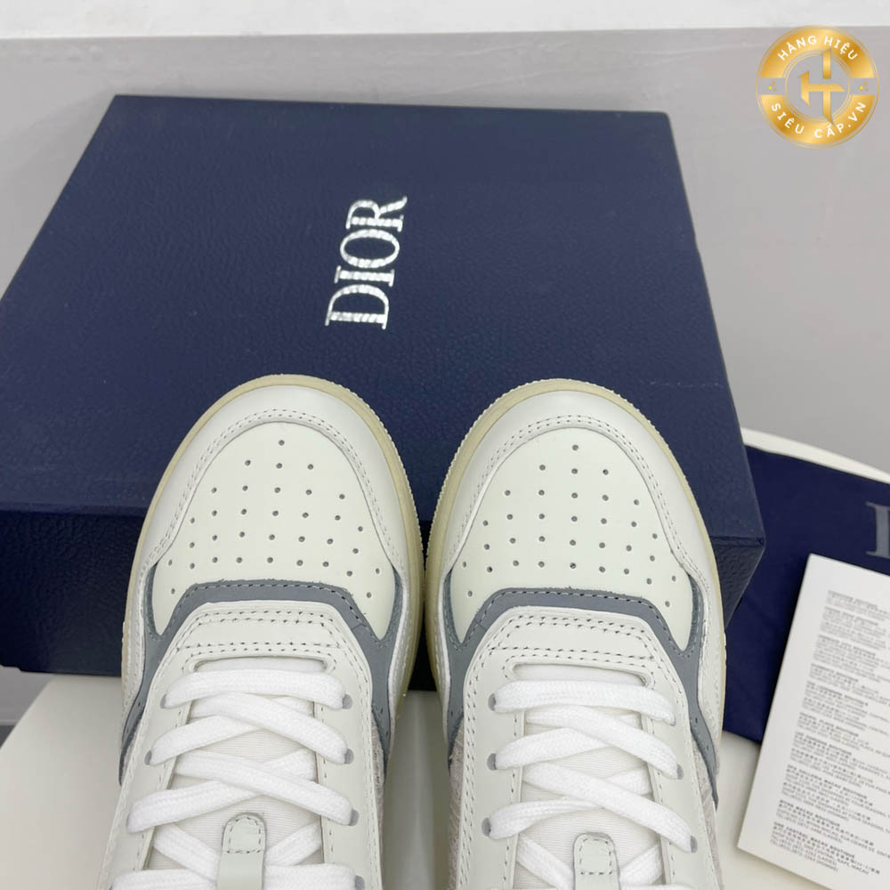 Giày Dior hàng hiệu siêu cấp màu trắng họa tiết Logo ghi 1003 2024