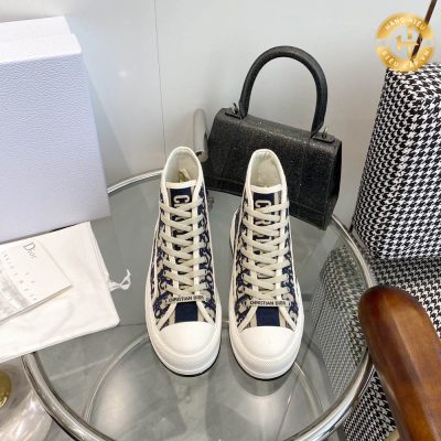 giay sneaker dior nu can chinh hang mau den 7