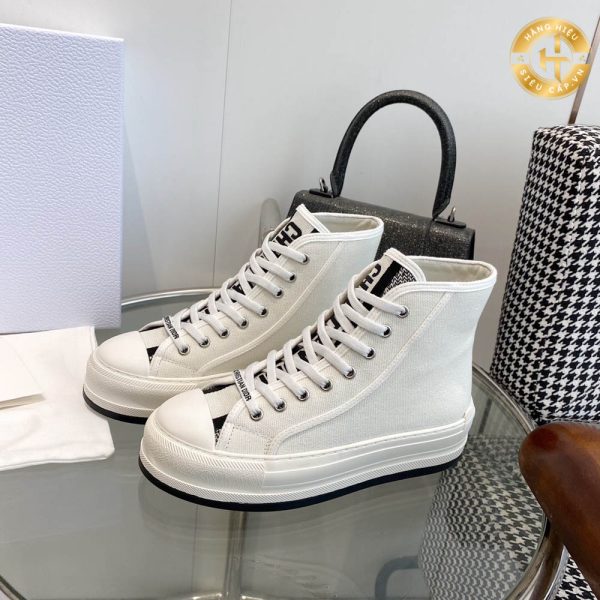 Giày Sneaker Dior nữ cận chính hãng màu trắng Hàng Hiệu CD 04 2024