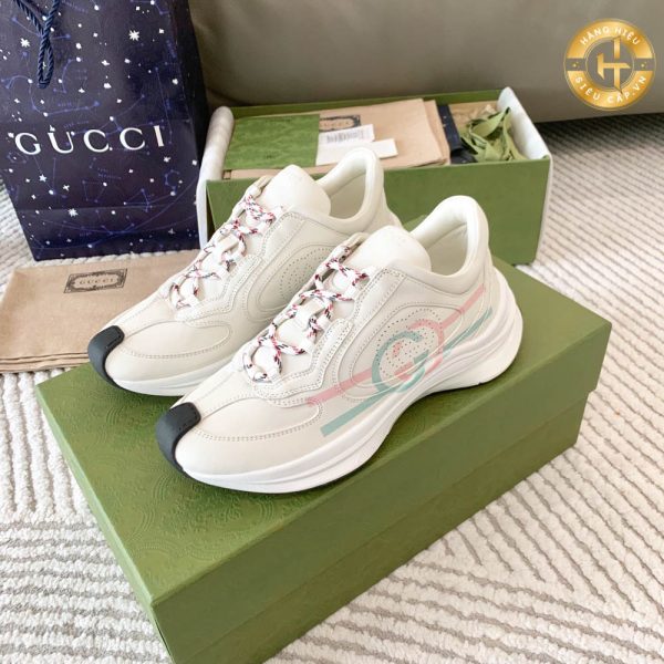 Giày thể thao Gucci màu trắng Unisex Hàng Hiệu Siêu Cấp GG 2005 2024