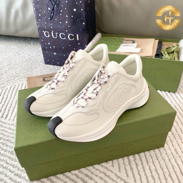 Giày thể thao Gucci màu trắng Unisex hàng hiệu cao cấp GG 2007 2024