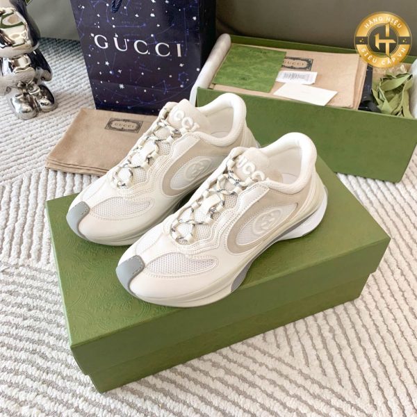 Giày thể thao Gucci màu trắng Hàng Hiệu Unisex GG 2008 2024