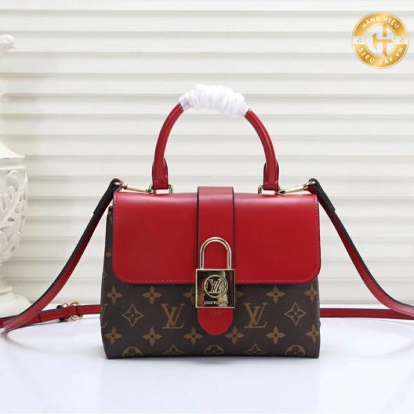 Túi xách Louis Vuitton Rep 1:1 màu đỏ họa tiết Monogram LV2110 2024