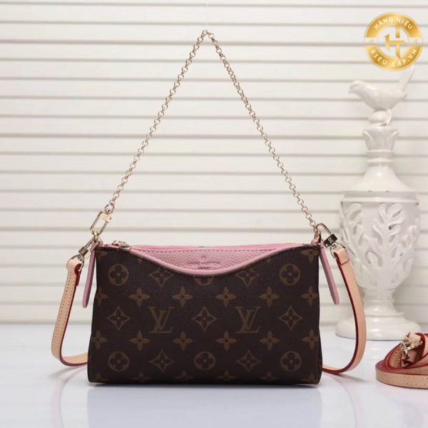 Túi xách hàng hiệu Louis Vuitton Like Auth 1:1 phối hồng LV0212 2024