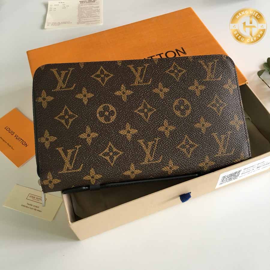 Ví da nam Louis Vuitton Like Auth 1:1 nâu họa tiết LVG 200 2025
